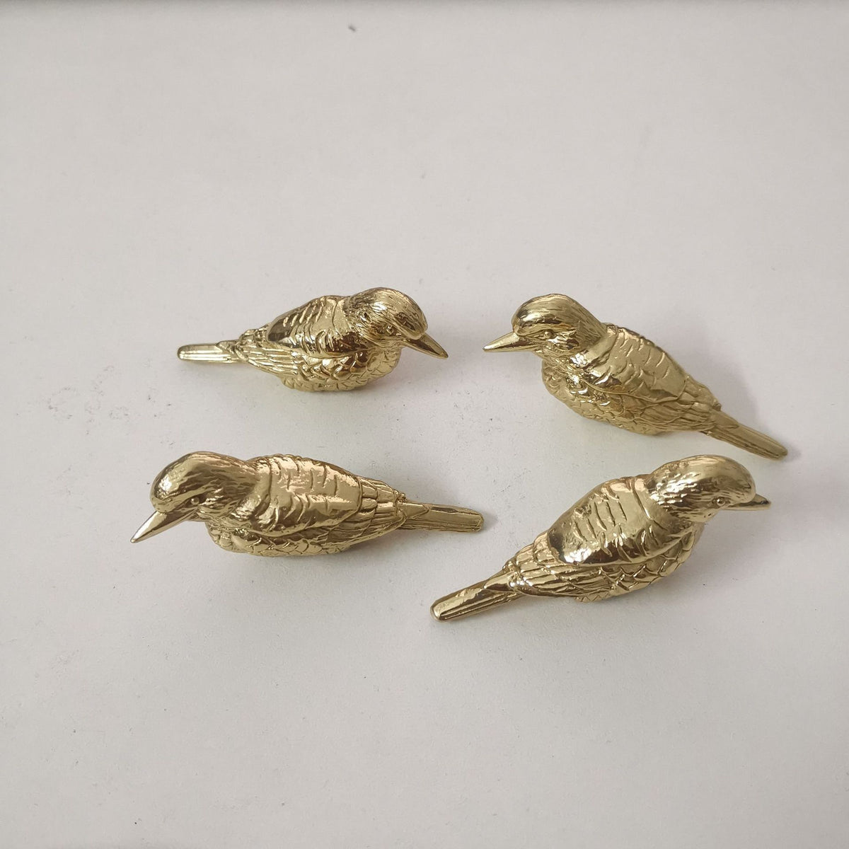 Decorative Brass Bird Furniture Handle for Cabinets & Wardrobes