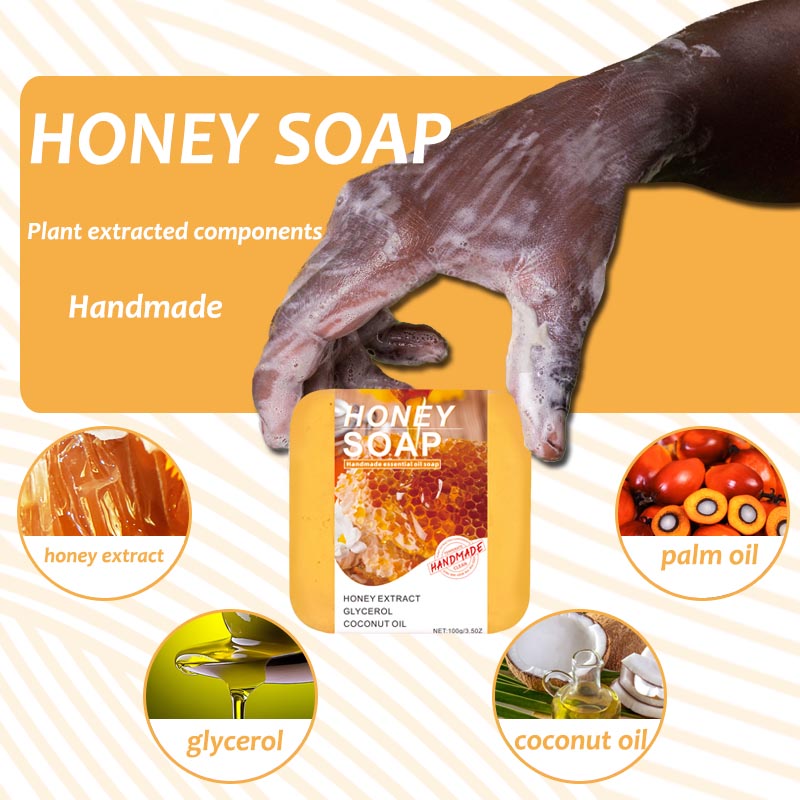 Honey Essential Oil Soap Bar - 100g