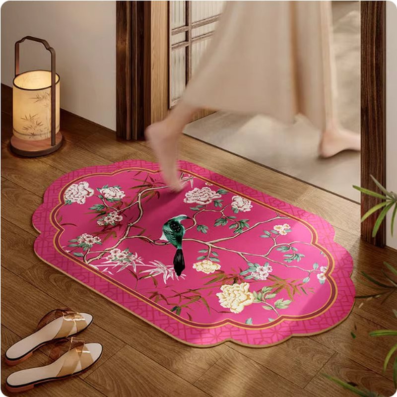 Quick-Drying Absorbent Non-Slip Bathroom Door Mat - Multiple Styles & Sizes
