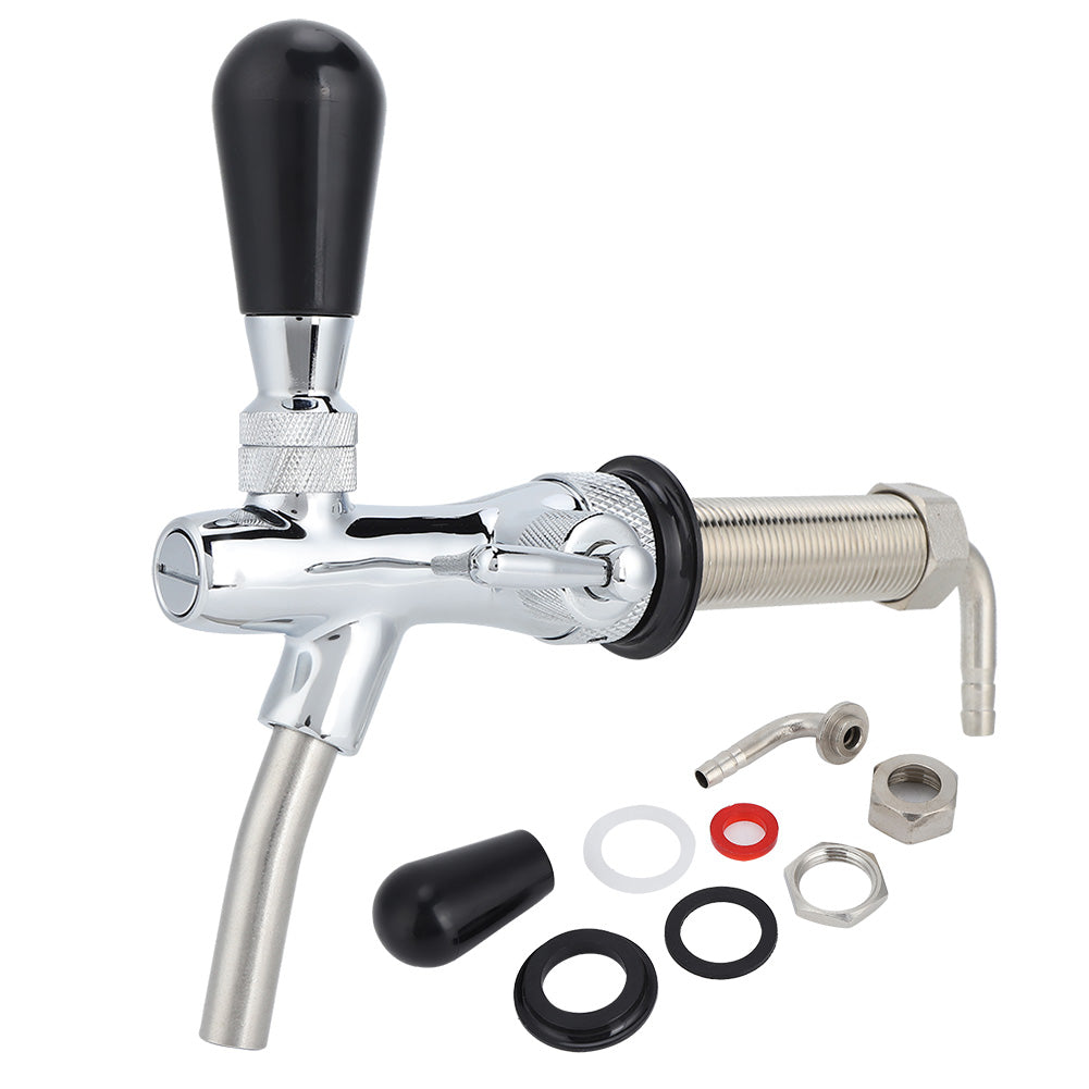 G5/8in Thread Adjustable Draft Beer Faucet Tap Dispenser