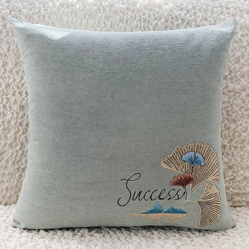 Square Bed Window Cushion Cover - 45x45cm Home Decor Pillows