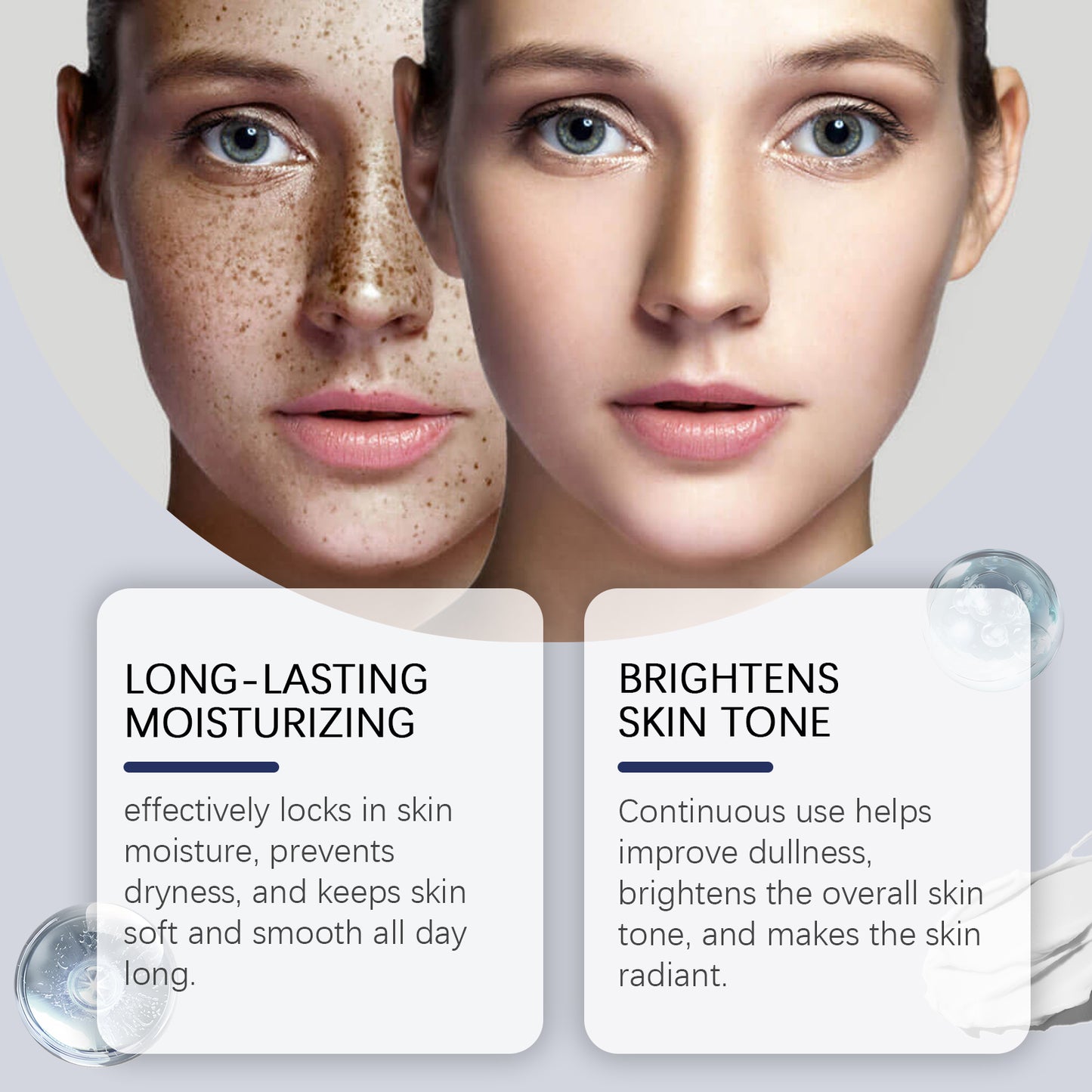 Radiant Hydrating Face Moisturizer with Hyaluronic Acid & Kojic Acid