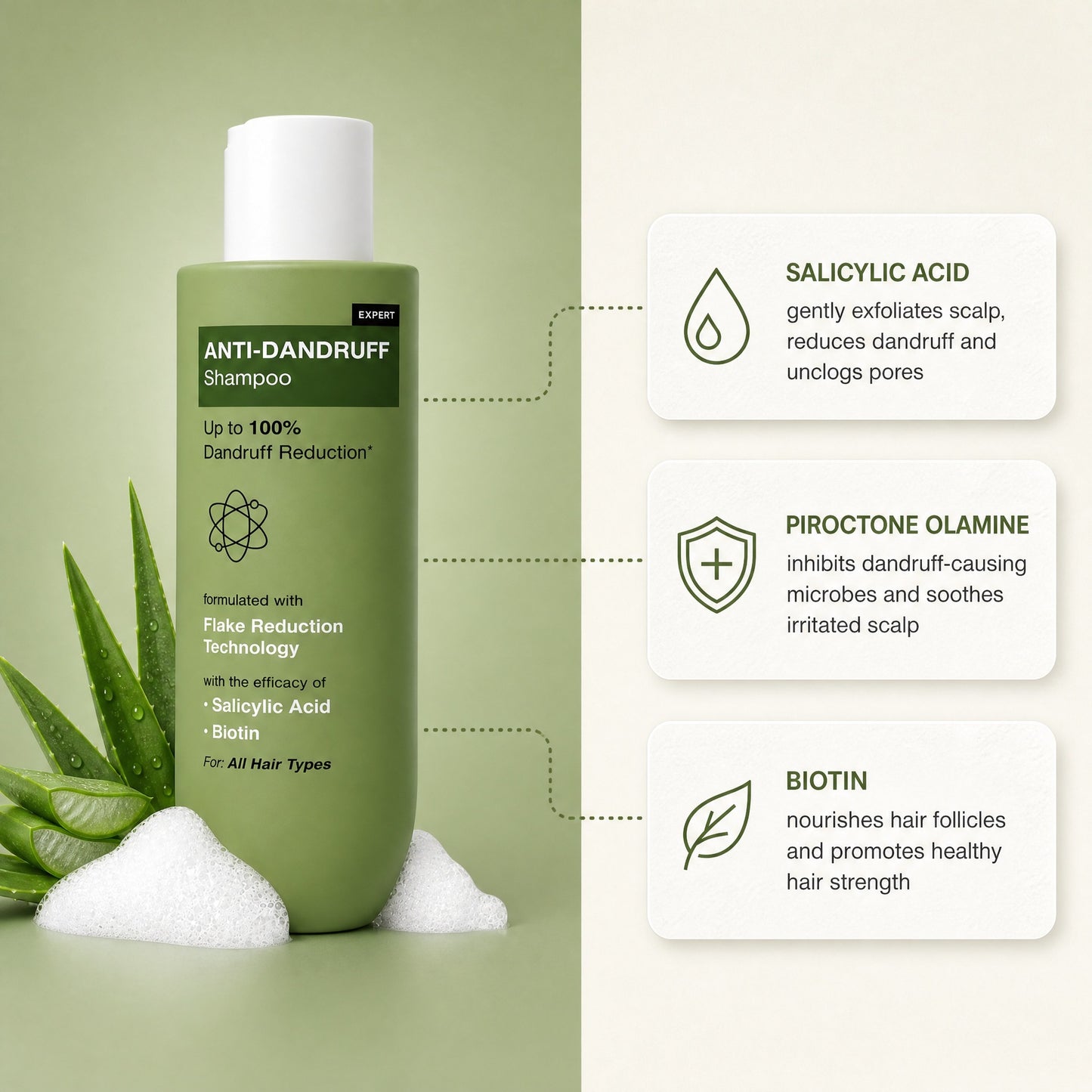 Gentle Refreshing Shampoo 300ML - Softening & Soothing Hair Care