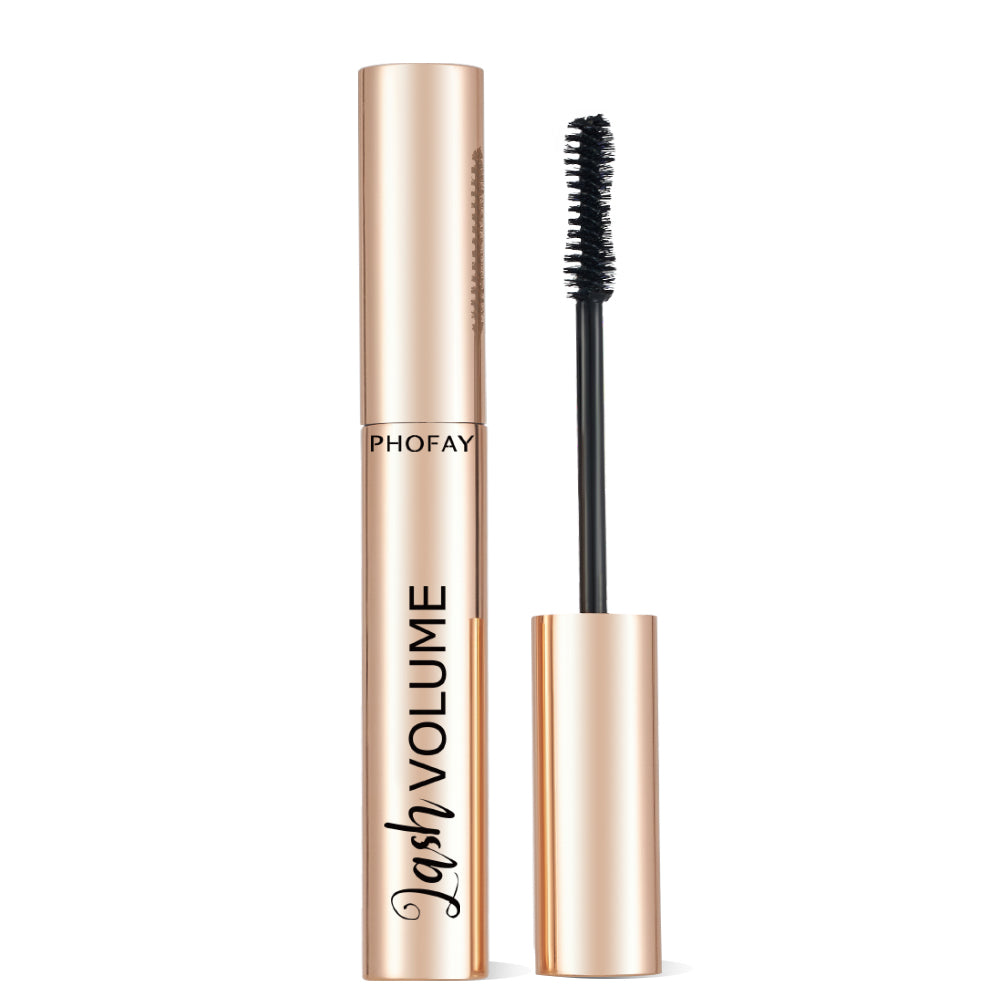 Volumizing Mascara and Lip Care Makeup Set - Waterproof & Moisturizing