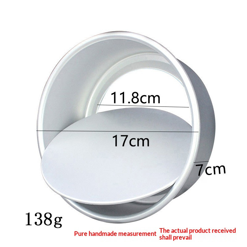 Round Cake Pan Set 4-11 Inch Non-Stick Bakeware for Baking & Desserts