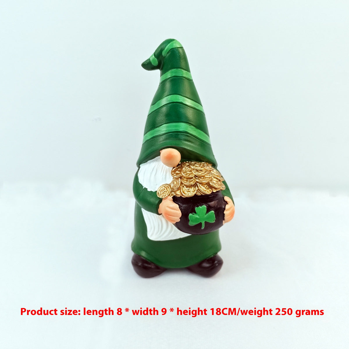 Irish Resin Elf Ornament for Garden & Home Decor - Pastoral Dwarf Figurines