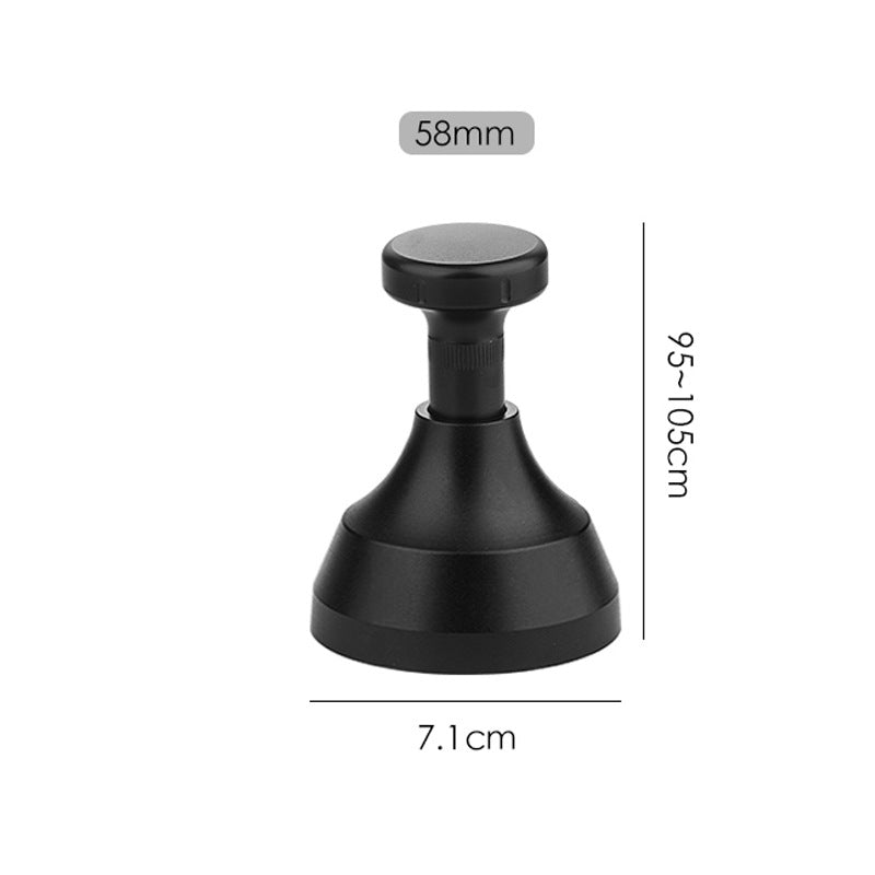 Coffee Cloth Rotating Pin Distributor - Adjustable Aluminum & Steel Bar Tool