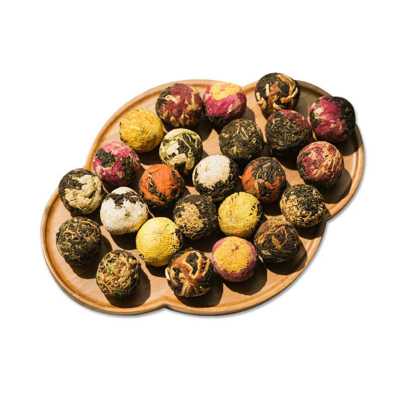 Bulk Assorted Flower Ball Tea - Herbal & Fruit Infusions - Multiple Variants