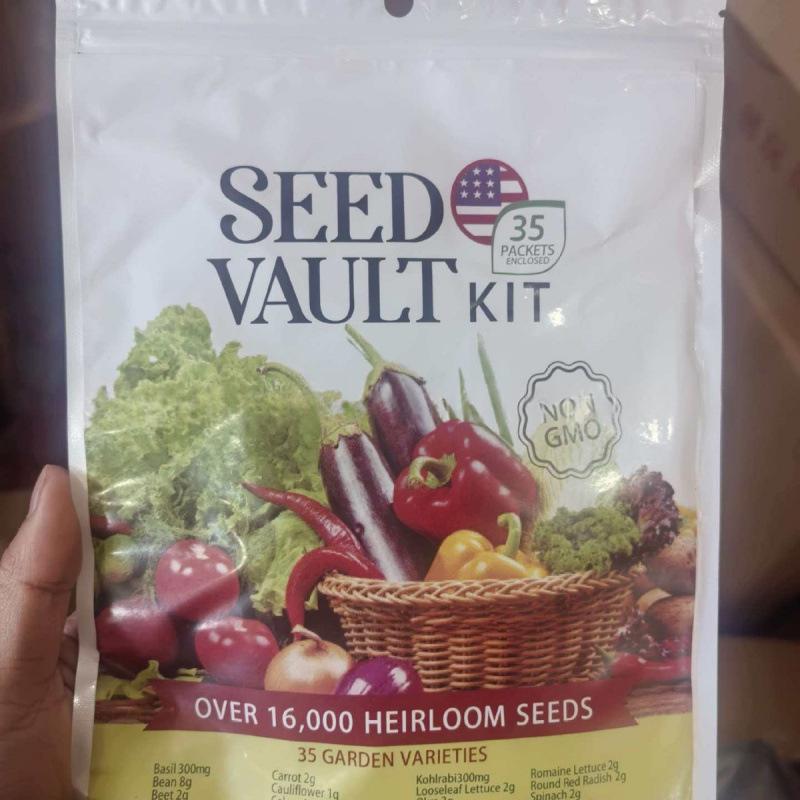 Vegetable Seeds Starter Kit - Gardening Kit