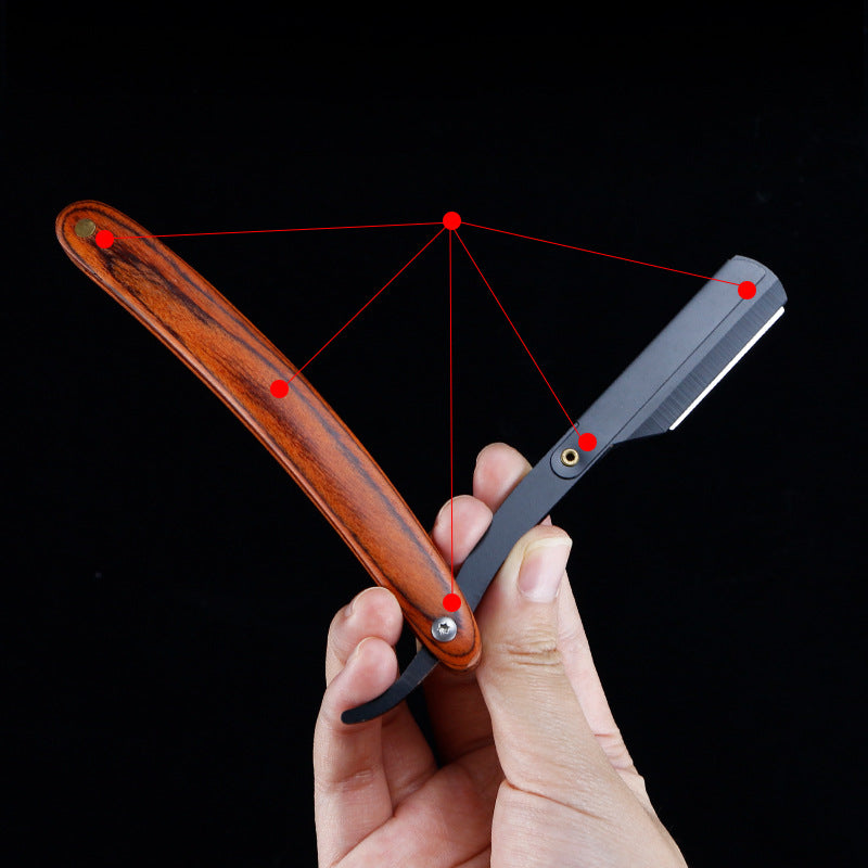 Folding Razor Blade Knife with 100 Replaceable Blades