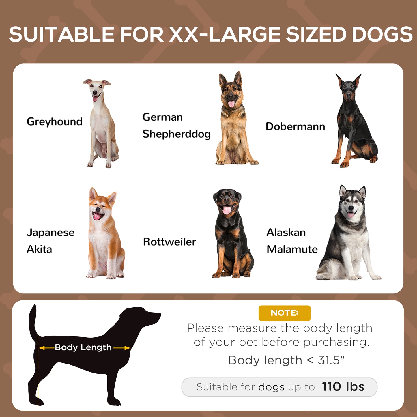 Elevated Portable Dog Bed with Canopy Shade - Cooling Pet Cot 48x36 Inches