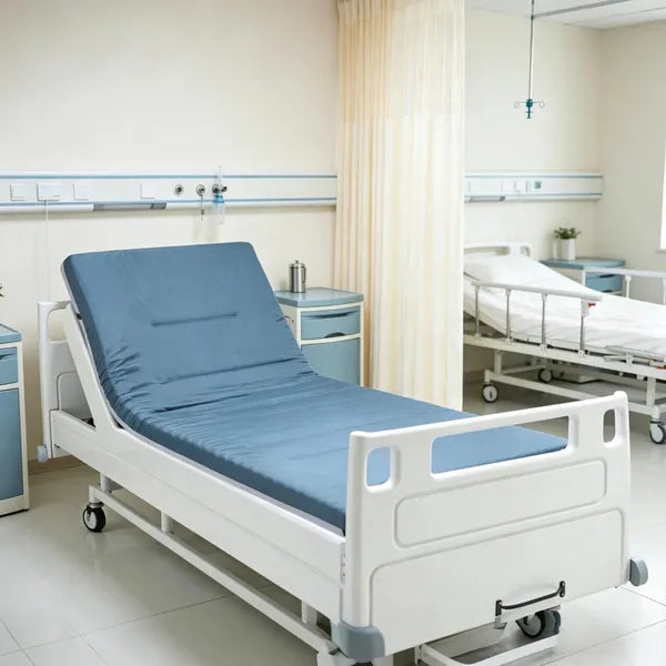 Hospital Bed Mattress - Dual-Layer Foam with Waterproof Cover