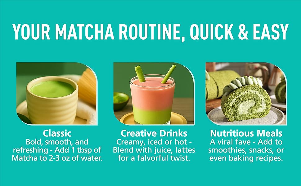 Premium Culinary Grade Matcha Green Tea Powder - 100% Pure Organic, 70g