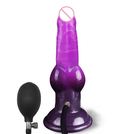 Soft Silicone Personal Massager for Women - UYW YXGS321 - Purple