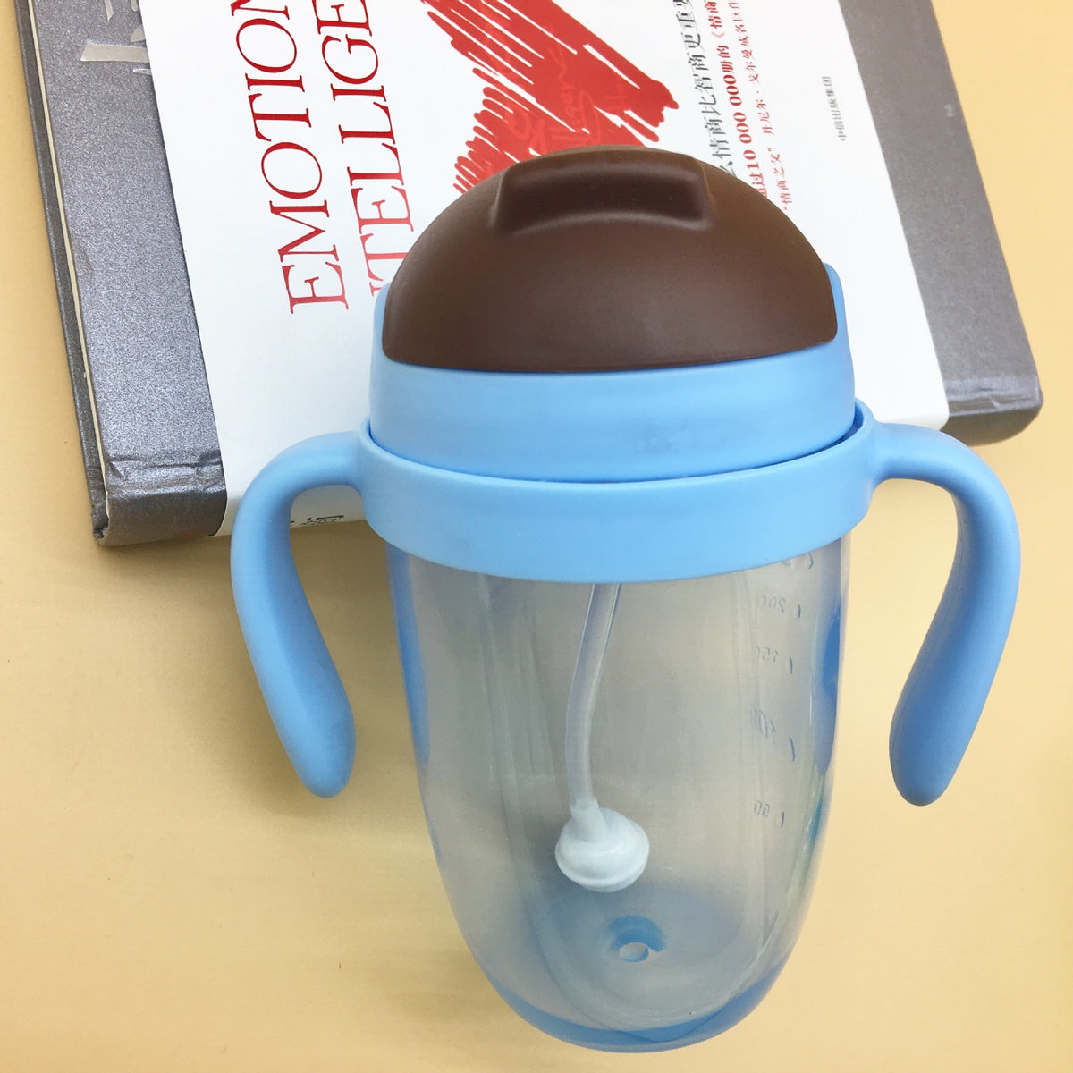 Infant Wide Mouth Plastic Baby Bottle 240ml 300ml - Safe, BPA-Free