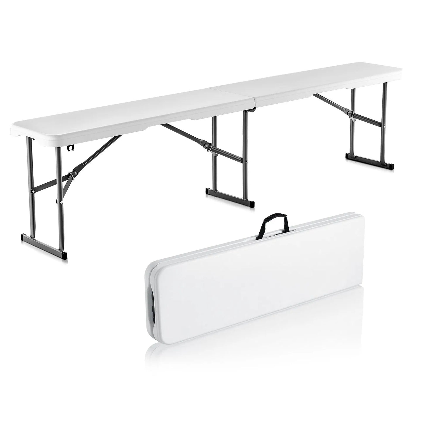 Portable 6FT Folding Bench for Outdoor Picnic and Camping