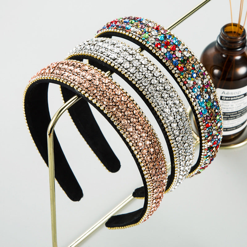 Women's Rhinestone Hair Band Headband