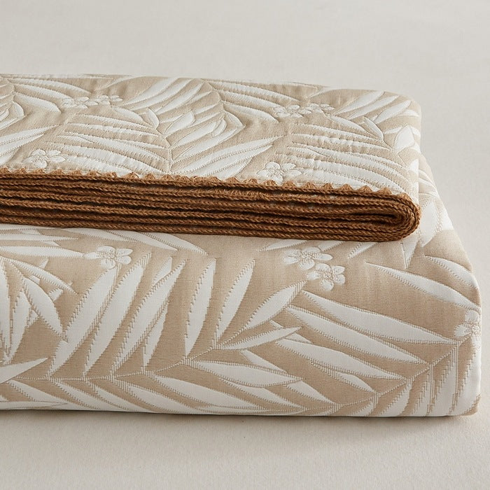 Double-Layer Cotton Blanket - Multi-Color & Size Options for Home Bedding