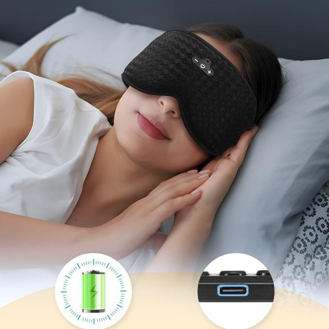 Breathable Adjustable Bubble Net Eye Mask for Sleep and Relaxation
