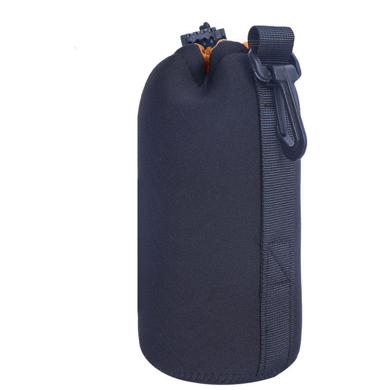Waterproof Neoprene Camera Lens Pouch Bag with Drawstring Protective Cover
