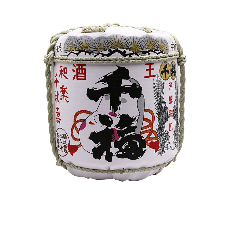 Japanese Decorative Wine Bottle Barrels for Restaurants & Home Decor