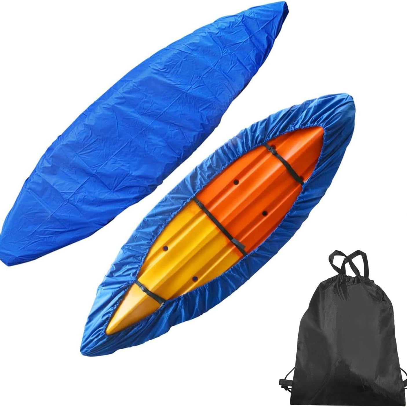 Kayak Dust Cover Oxford Fabric Waterproof Boat Cover with Multiple Sizes