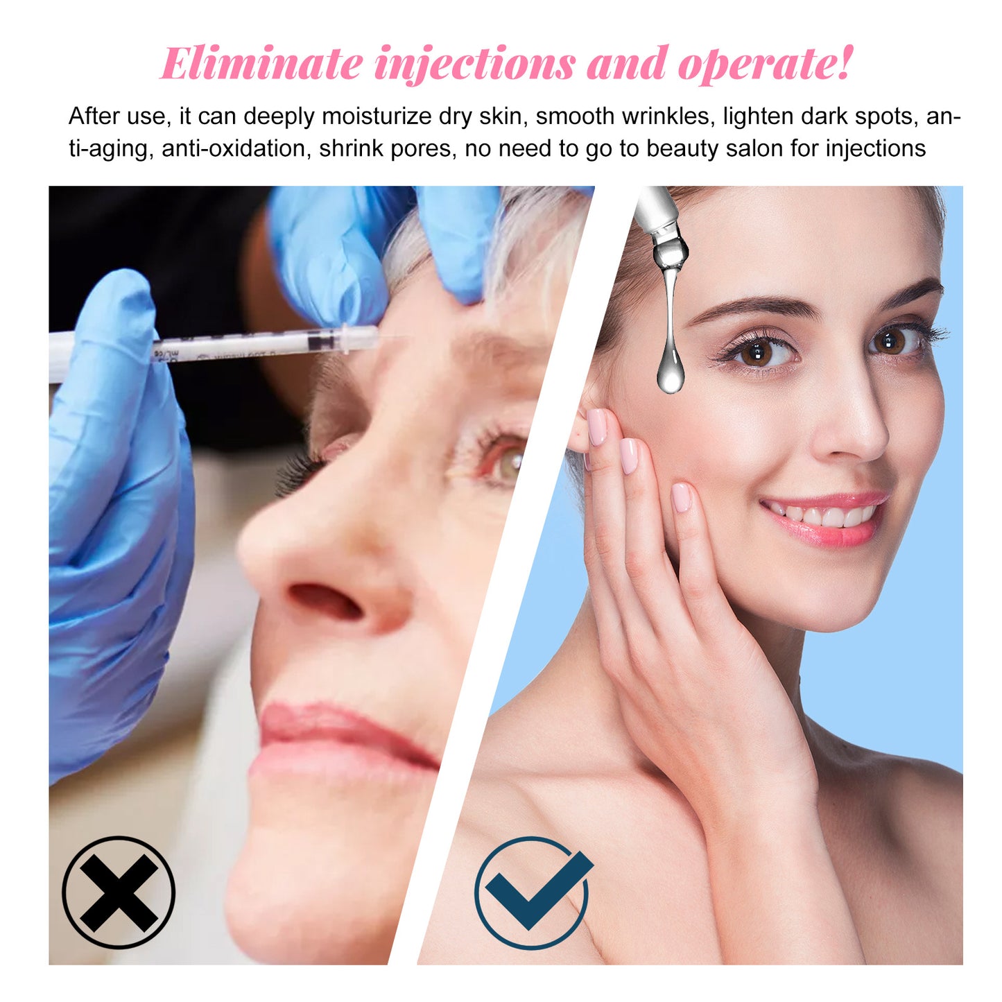 Collagen Light Facial Serum - Anti-Wrinkle & Skin Firming - 30ml