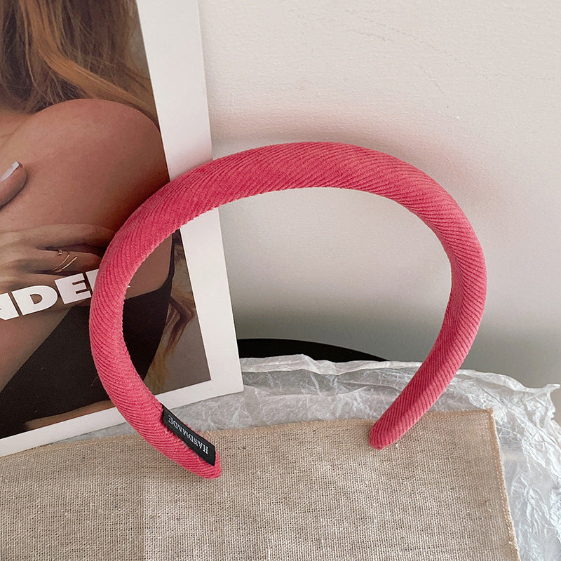 Western Style Slim Hair Hoop Hairpin for Going Out - Handmade Hair Accessory