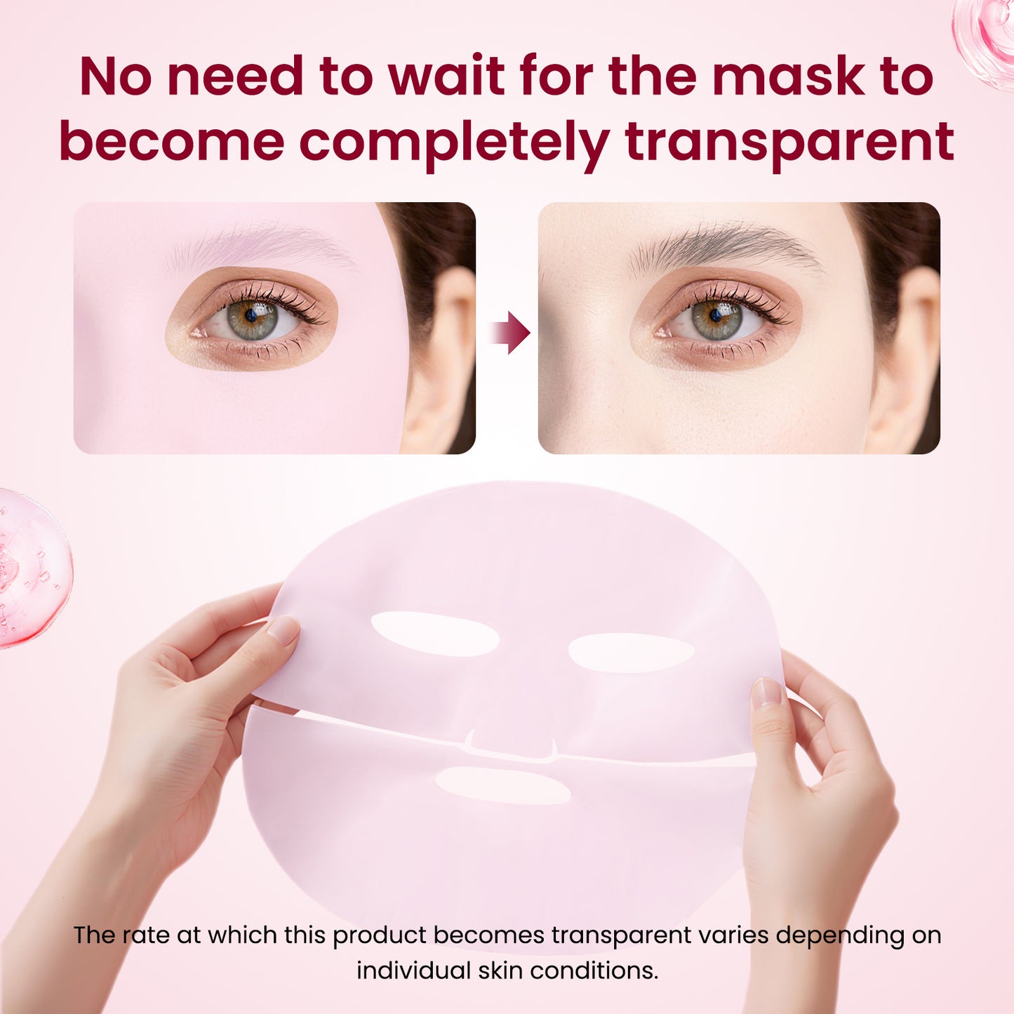 Hydrating Facial Mask Set - Nourishing Skin Care for All Skin Types - 4 Pieces