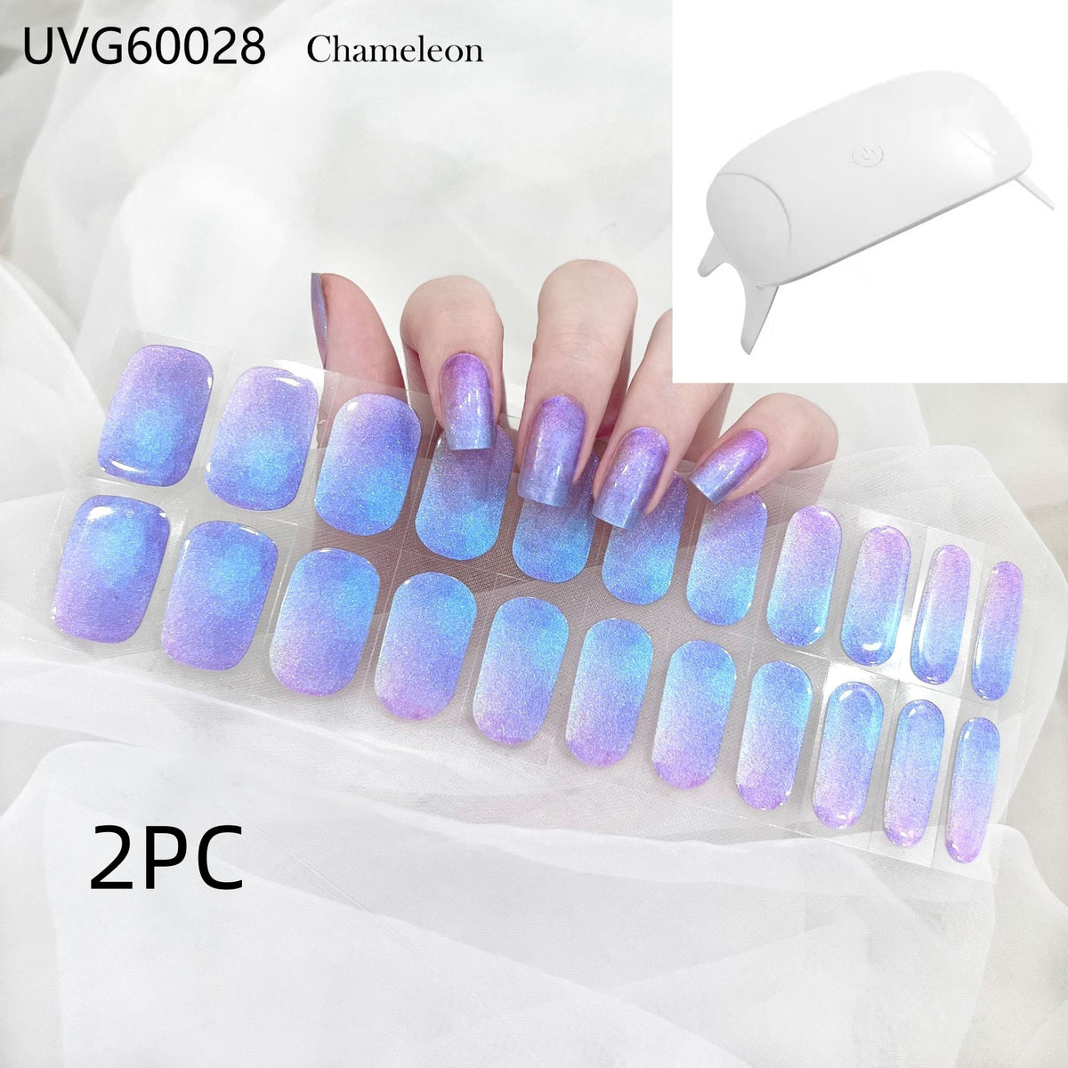 Mini UV Nail Lamp Curing Light for Nail Art Kit - Multiple Styles