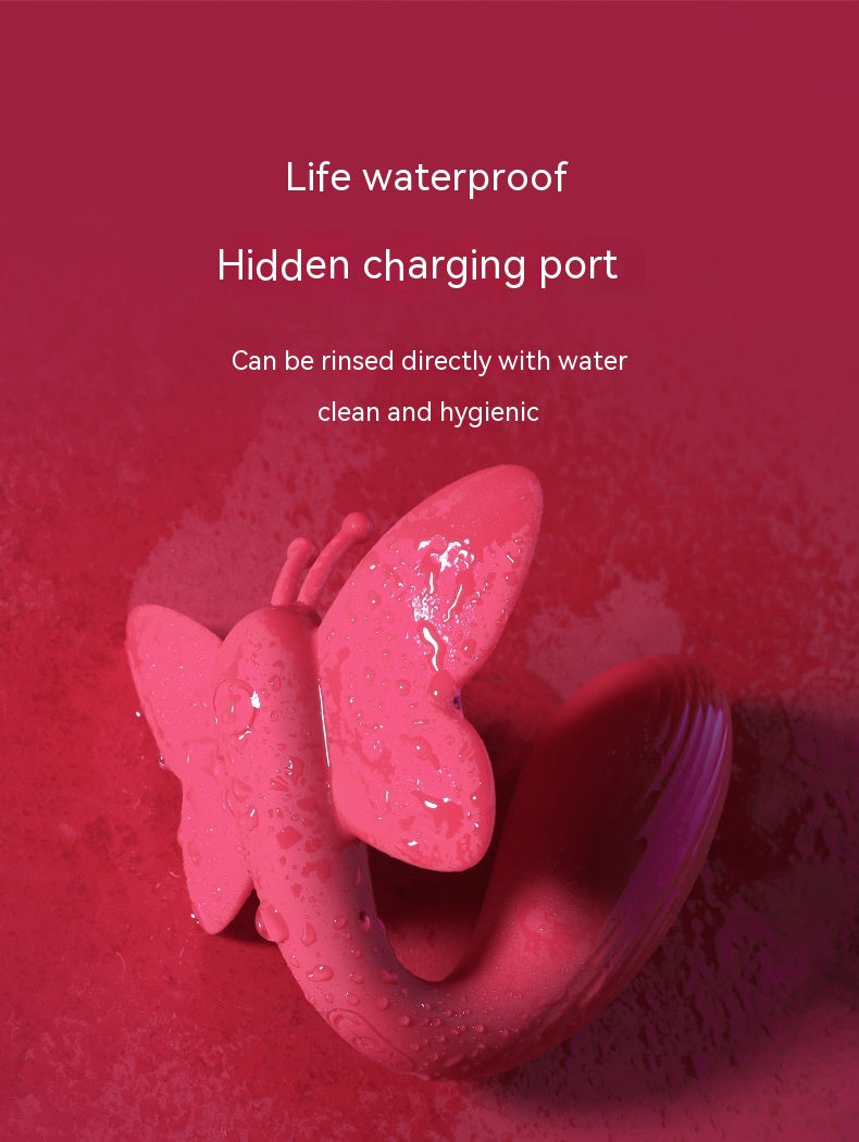 Remote Control Butterfly Vibrator for Women - Waterproof Silicone Pleasure Toy