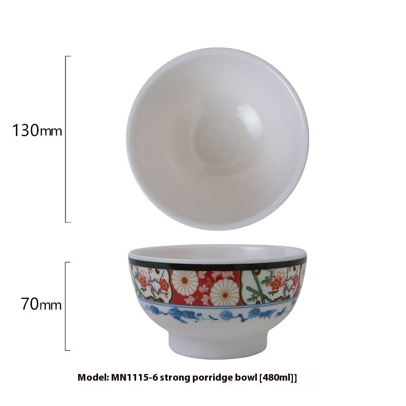 Japanese Cow-Shaped Porcelain Bowl Set for Kitchen & Dining