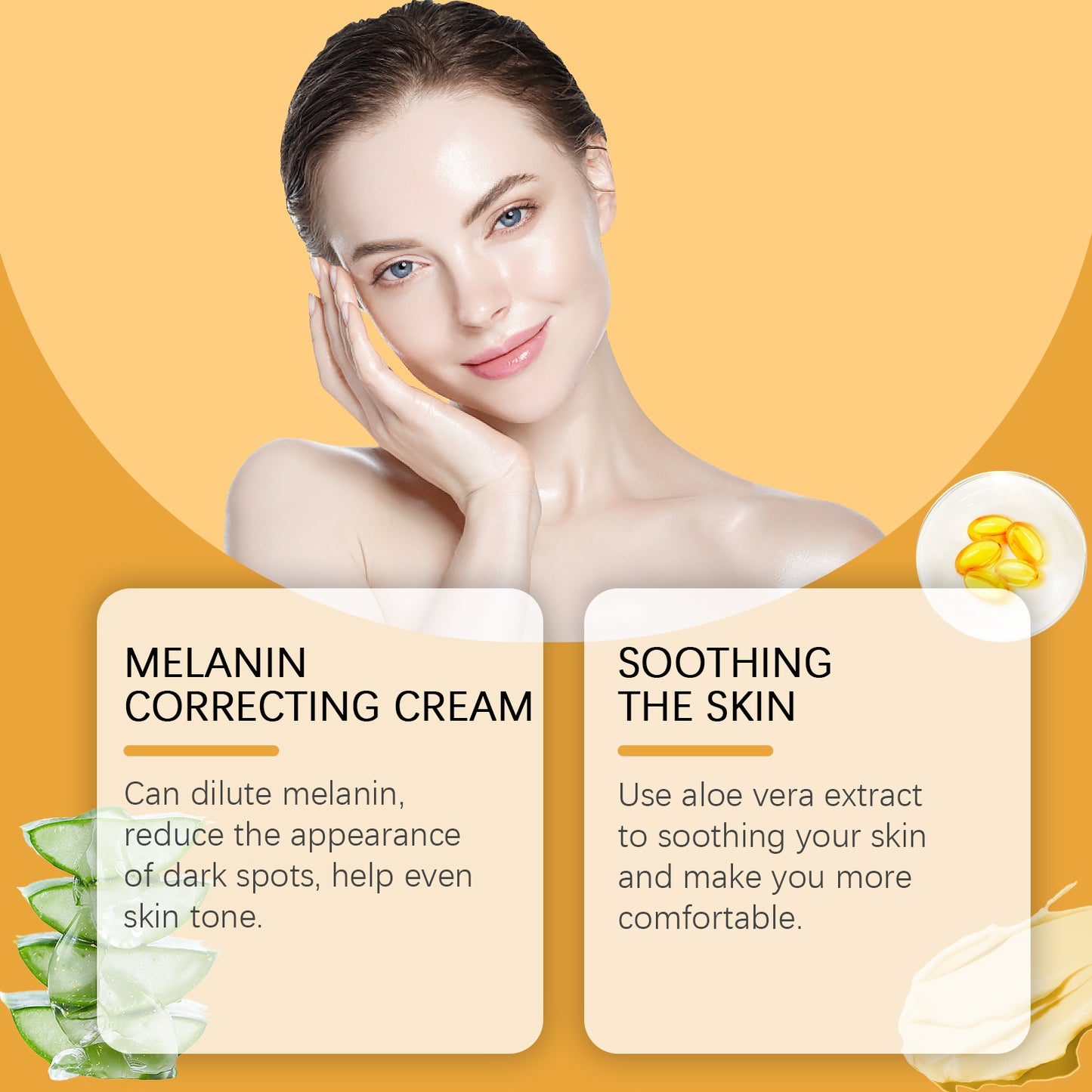 Retinol & Vitamin C Facial Repair Stick - Brightening & Hydrating Moisturizer