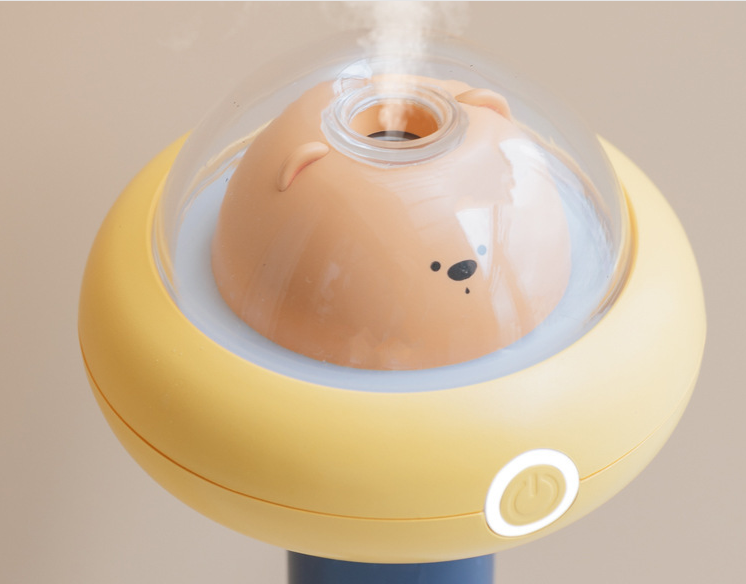Portable Cartoon USB Humidifier - Cute Home & Office Air Moistener