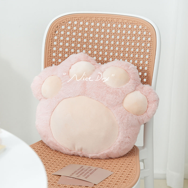 Comfortable Living Room Sofa Waist Cushion Plush Pillow for Relaxation