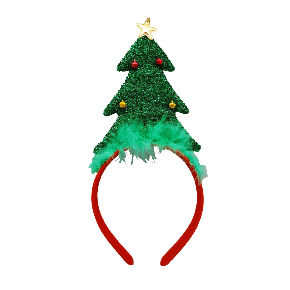 Christmas Headband with Snowflake and Antler Designs - Festive Hair Accessory