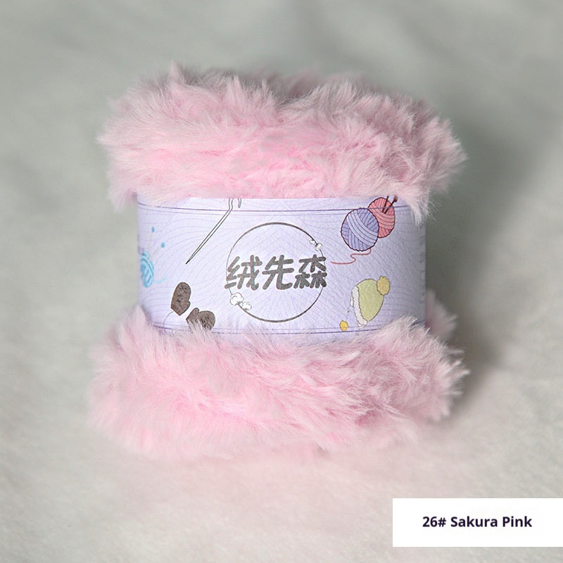 Handmade Fur Ball for Arts and Crafts - Soft Wire Woven Grass Decoration