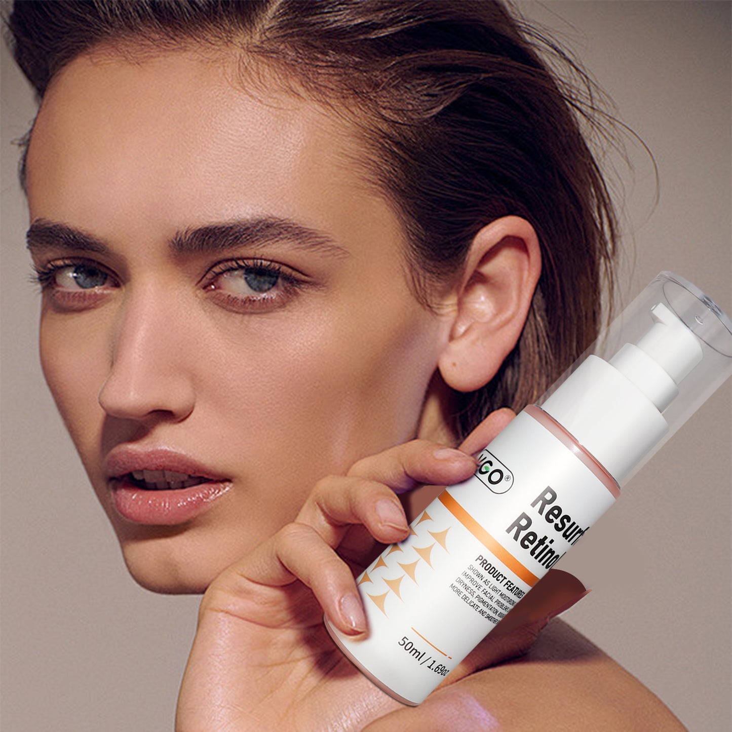 Retinol Resurfacing Face Serum - 50ml Anti-Aging & Oil Control Treatment