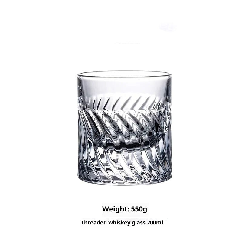 Elegant Crystal Wine Glass Set - Multiple Styles & Sizes