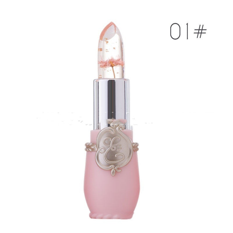 Color Changing Dried Flower Lip Balm - Nourishing Natural Moisturizer