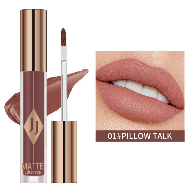 Matte Lip Gloss Moisturizing Lipstick No Stain On Cup - 4G Assorted Colors