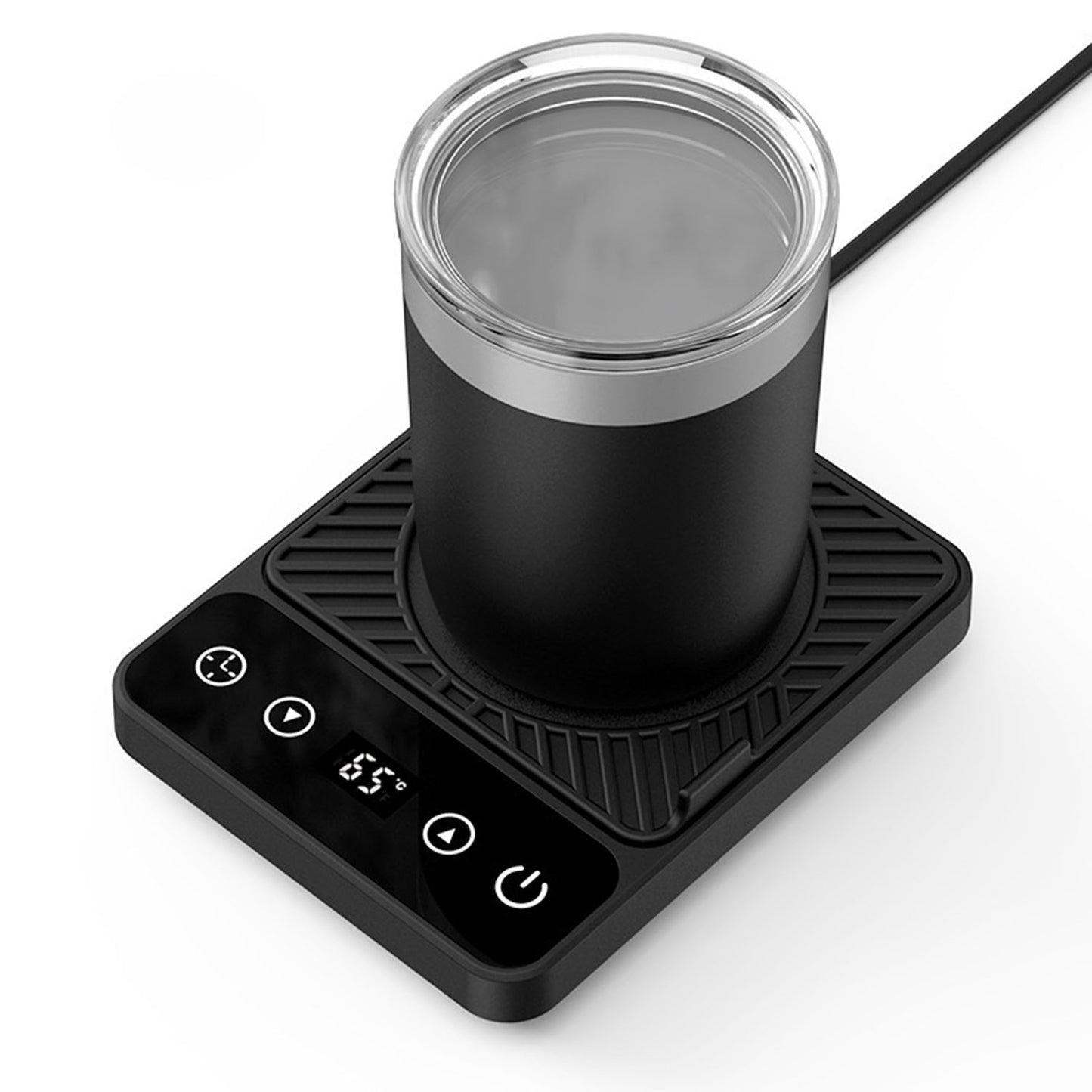 Electric Mug Warmer with 6 Temperature Levels & Auto Shut Off