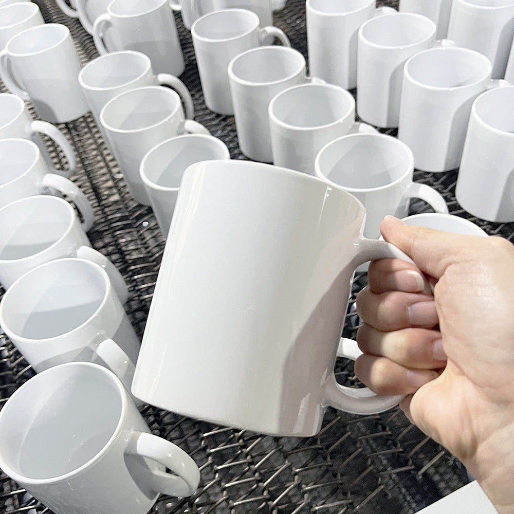 Ceramic Mug 330ml for Sublimation Heat Transfer - Porcelain Drinkware