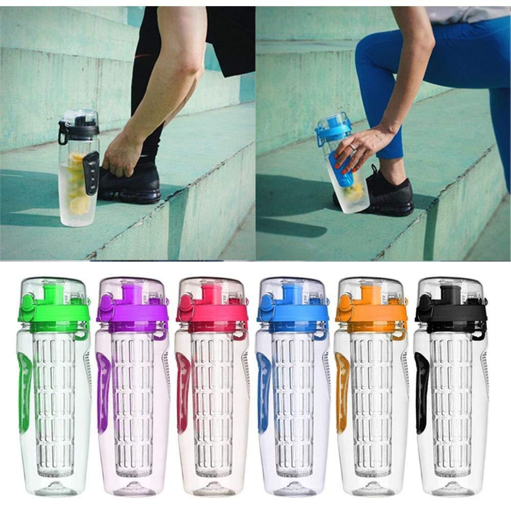 32oz Fruit Infuser Water Bottle - BPA Free, Leakproof Design
