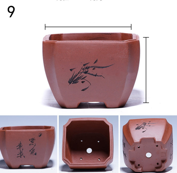 Purple Sand Flowerpot Tray for Yixing Pots - Garden & Home Storage