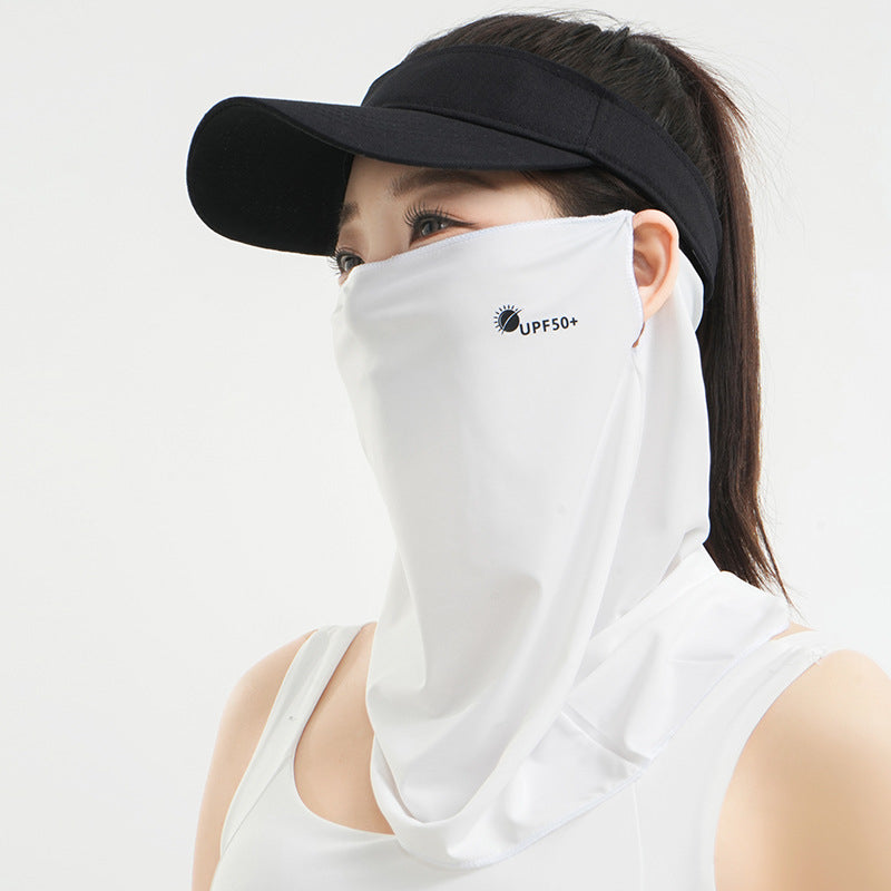Breathable Face Mask with UV Protection & Neck Ear Hanging
