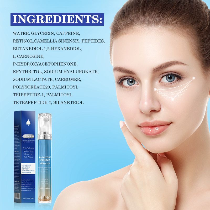 Retinol Caffeine Eye Essence - 15ml Moisturizing