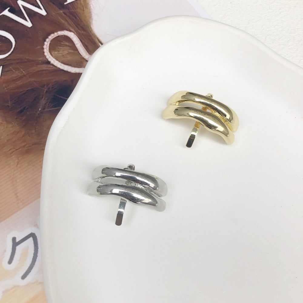 U-Shaped Metal Hair Clip for Low Ponytail