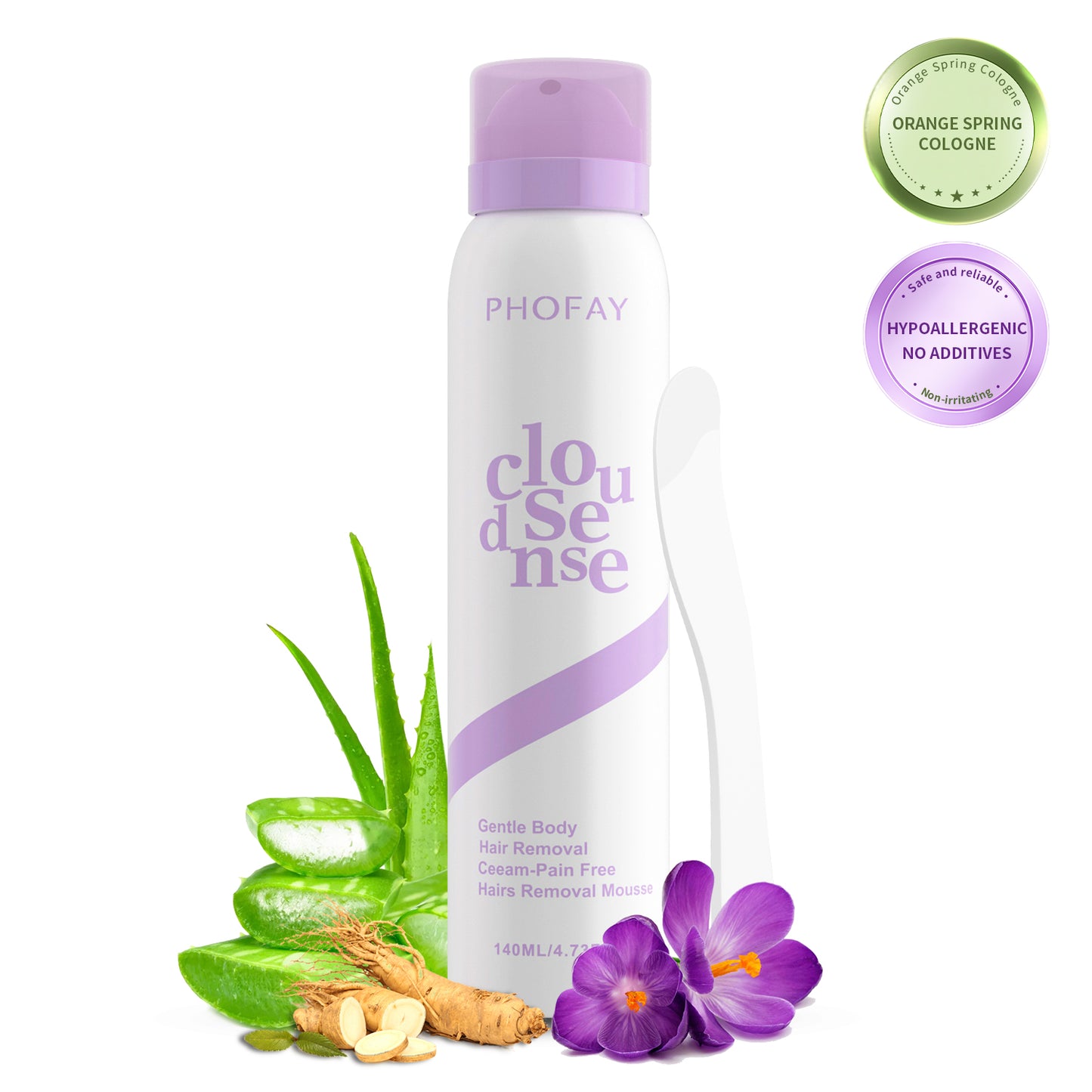 Gentle Hair Removal Spray Depilatory Cream - Painless Skin Care Solution