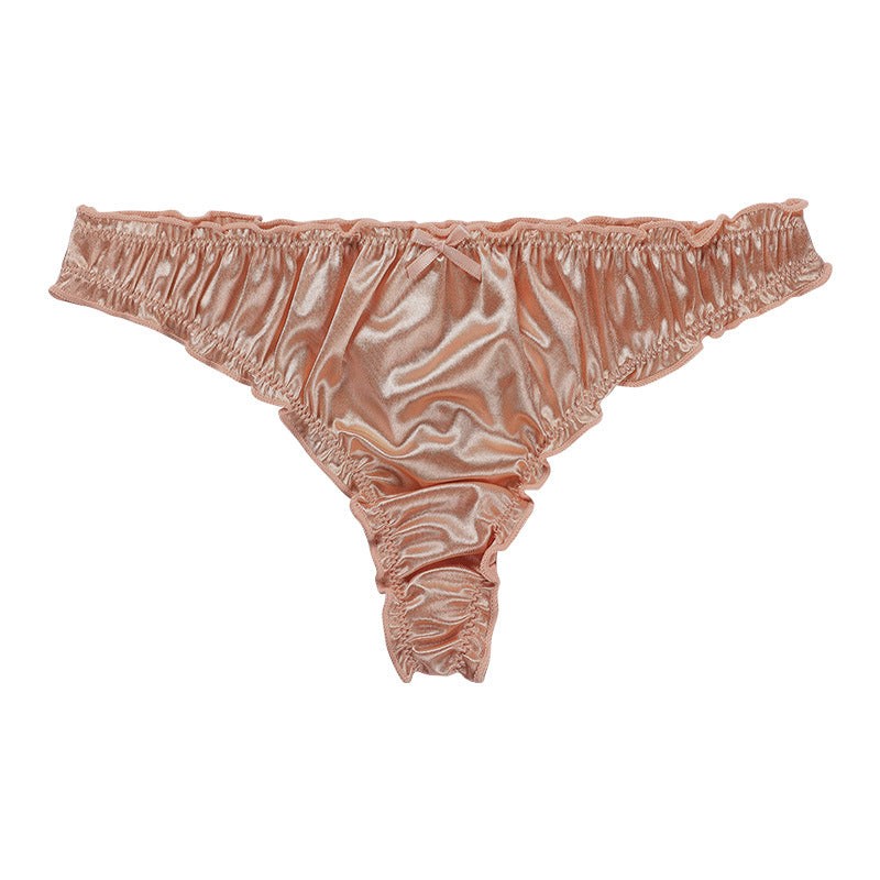 Breathable Cotton Crotch Briefs for Ladies - Comfortable Low-Waist Underwear